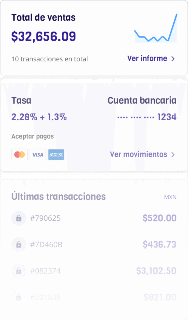 imagen de interfase de ventas